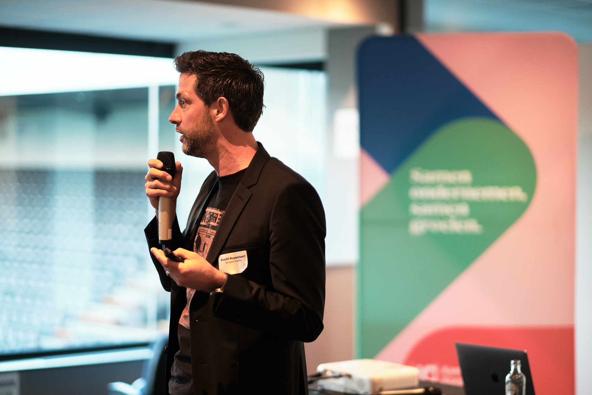 Brecht geeft een keynote