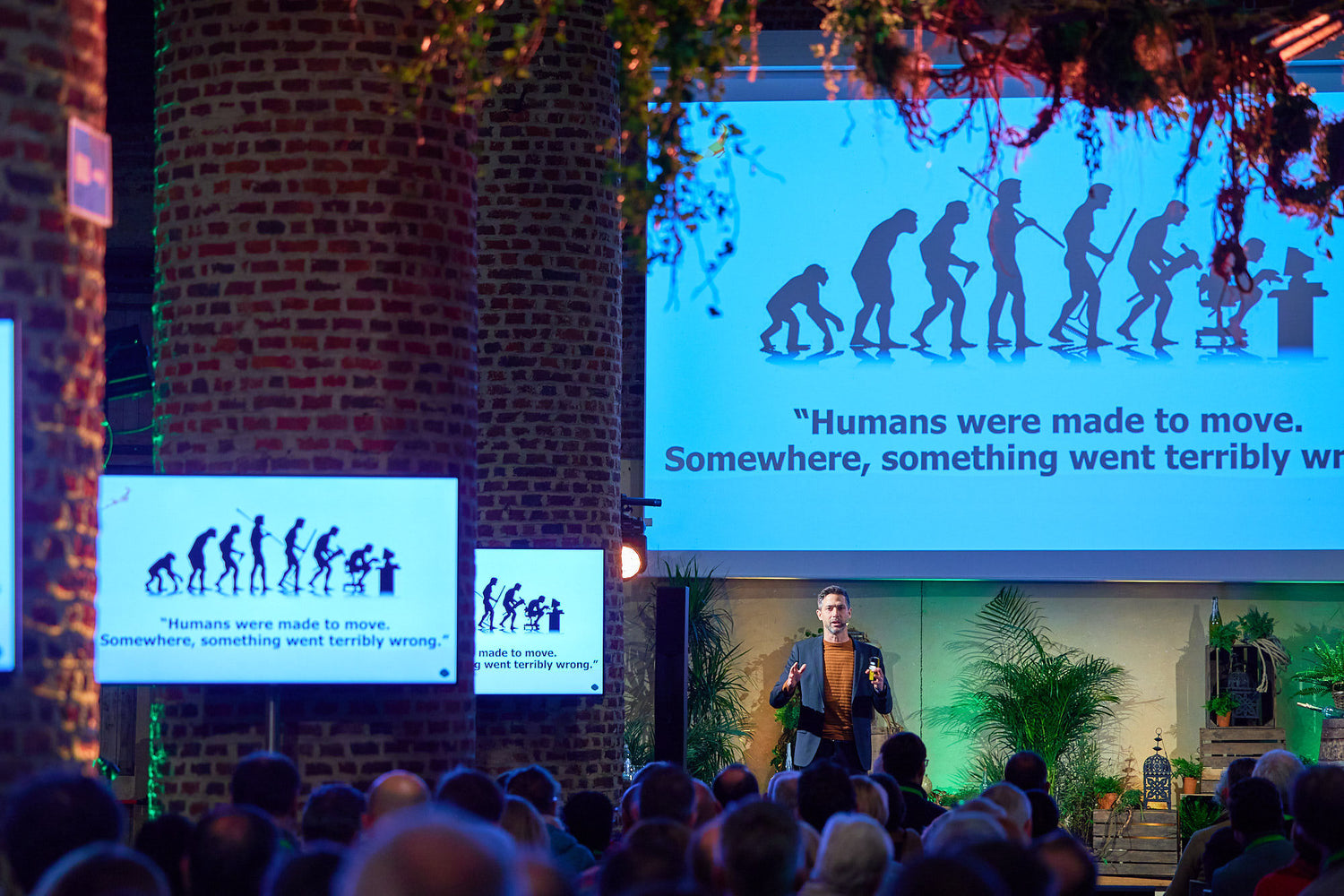 Brecht geeft een keynote