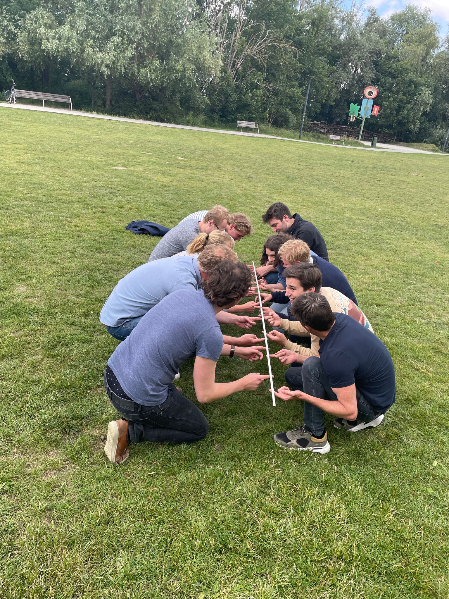 Oefeningen om als team uit te voeren
