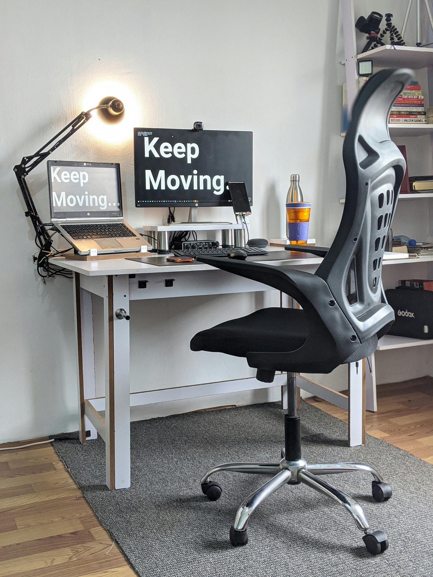 Een ergonomische bureaustoel